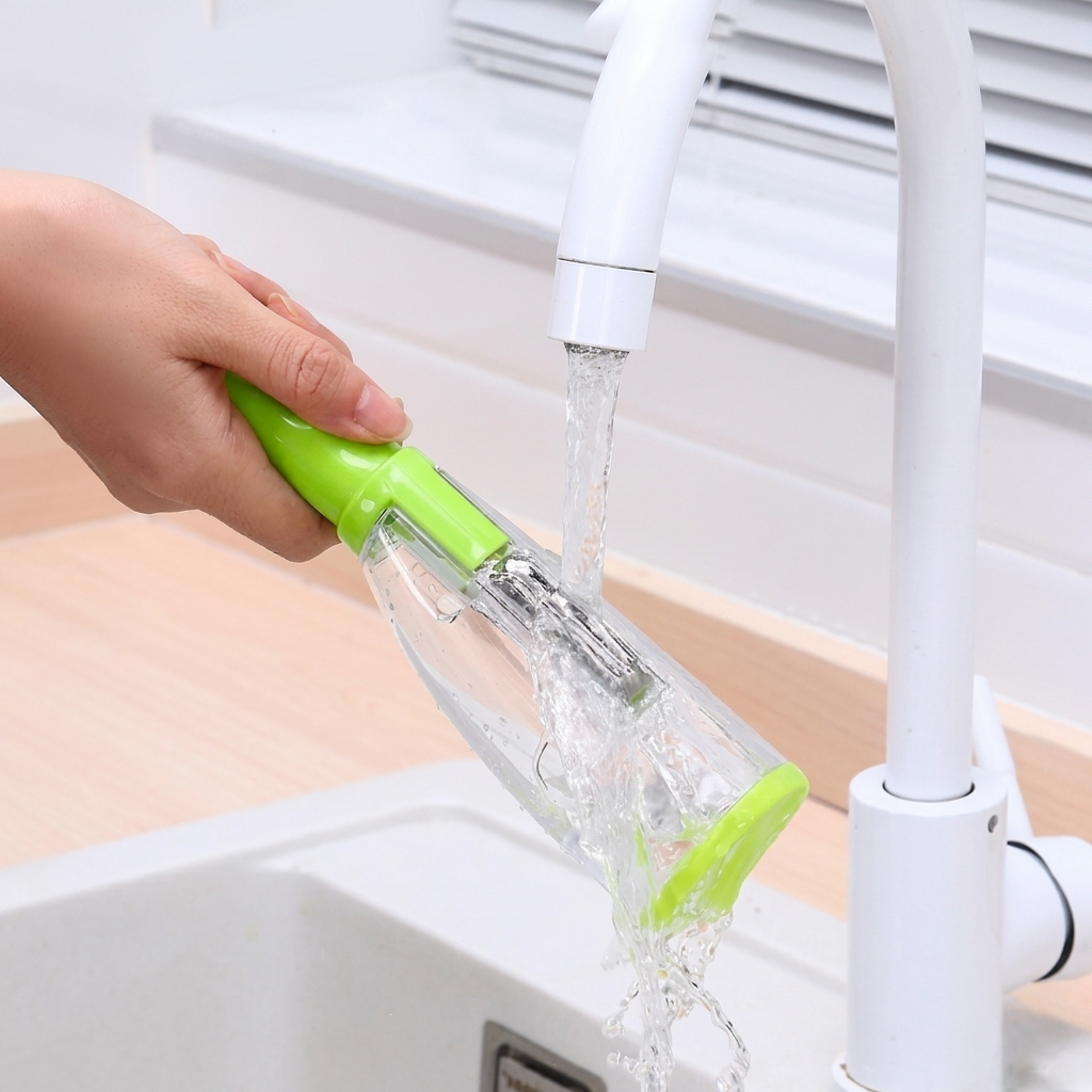 2-in-1 Vegetable & Fruit Peeler with Storage Container | Stainless Steel Blade Multipurpose Kitchen Peeling Tool (Green)