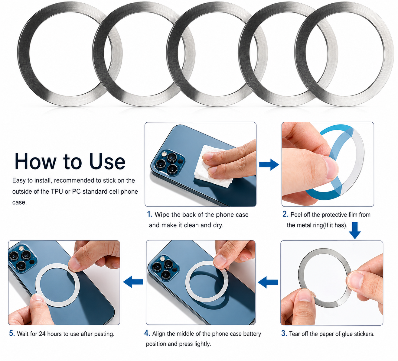 360° Vacuum Magnetic Phone Mount – N52 Super Strong Grip 🧲 | Ultra Suction Holder for Car, Shower & Desk (No Fall, No Shake)